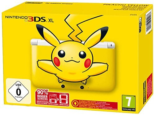 Nintendo 3DS LL Pikachu Limited Edition box art for Nintendo 3DS